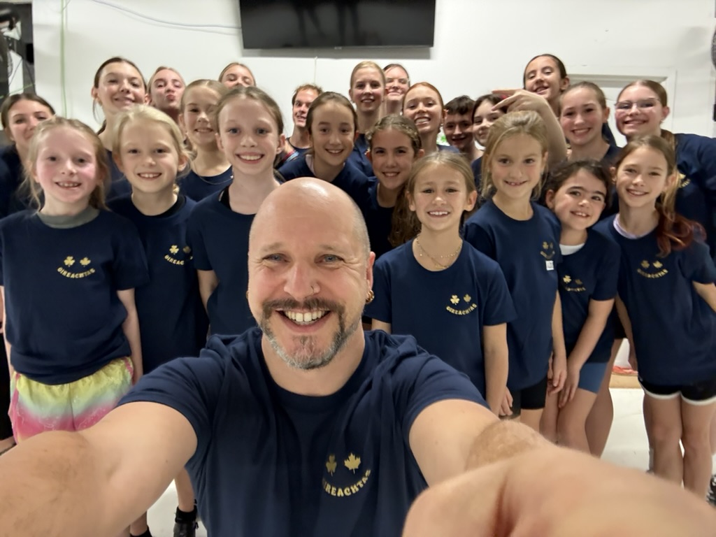 Young dancers at the Cornell School of Irish Dance